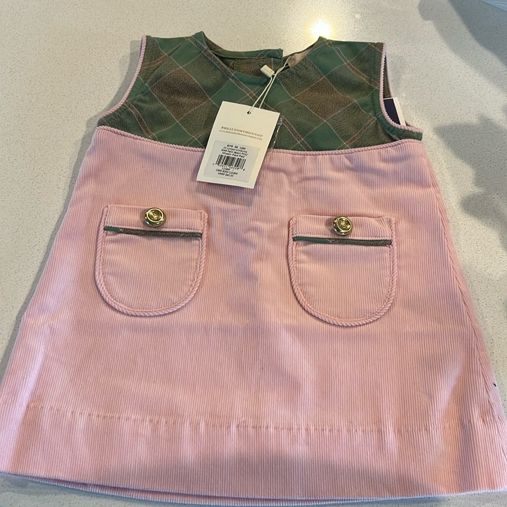 Jill jumper corduroy palm beach pink 12-18m
